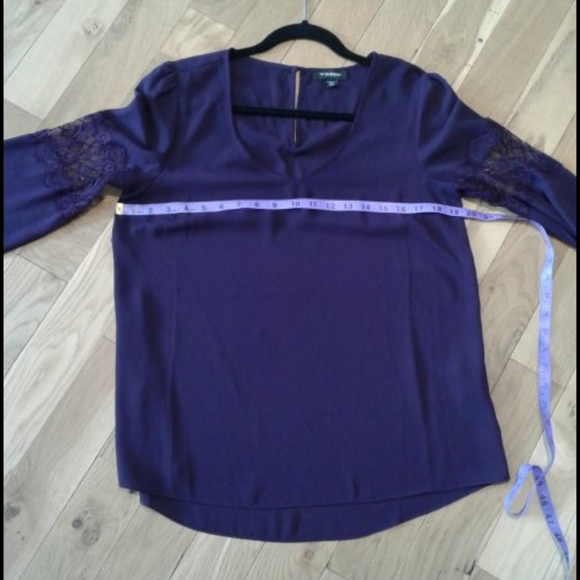 Ladies purple tunic - Picture 5 of 8